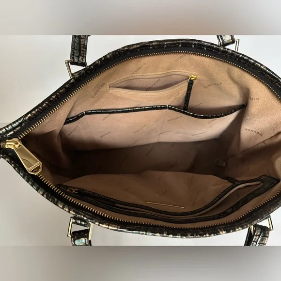 Brahmin Medium Asher Agate Melbourne Bag and Wallet - Picture 6 of 13